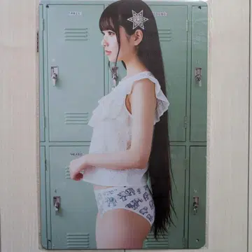 양철 간판 미녀