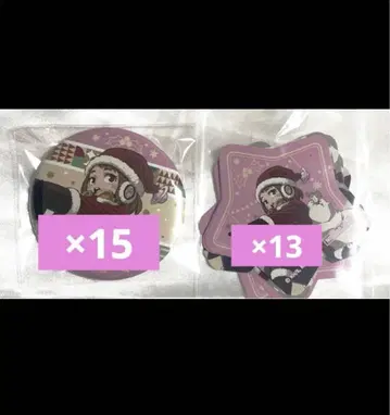 나의 히어로 아카데미아 우라라카 오챠코 크리스마스 캔뱃지 특전