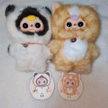 베이비 쓰리 베이비쓰리 누구고양이 시리즈 2체 세트