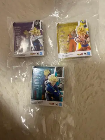 드래곤볼 S.H.Figuarts 가챠 3종 세트