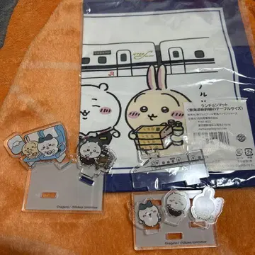 치이카와 (먼작귀) 신칸센 아크릴 스탠드 런천 매트 JR