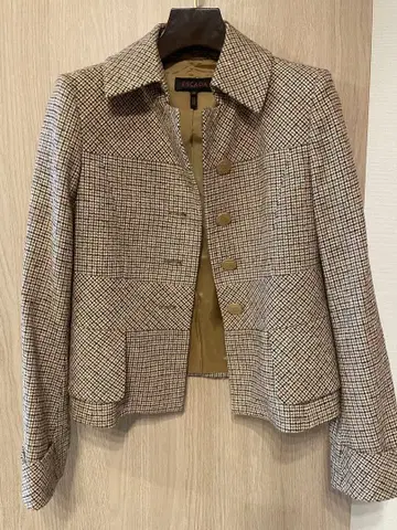 ESCADA 체크 무늬 자켓