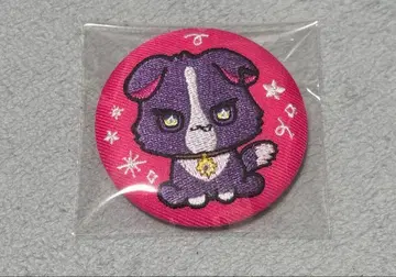 IMPACT 자수 캔뱃지 무라사키노코 와타라이 히바리