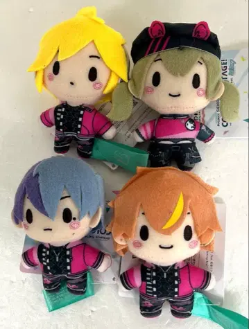 프로세카 후와푸치 마스코트 비비버스 4종 세트