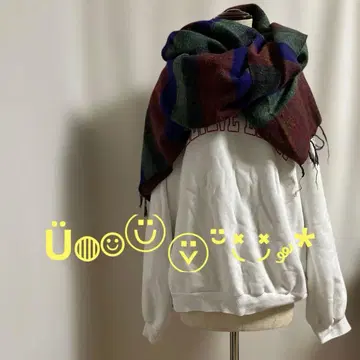 네팔제 동양 에스닉 민족 기모 스톨 빈티지 코디 인테리어