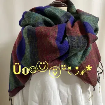 아시안 에스닉 민족 스톨 구제 의류 무릎담요 머플러 티티카카