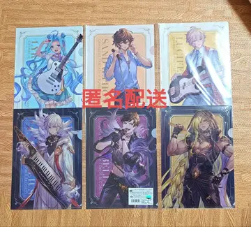 그랑블루 판타지 타워 레코드 클리어 파일 6장 세트