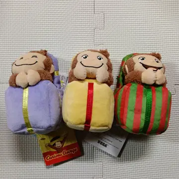 오자루의 조지 봉제 인형 선물 3종 세트