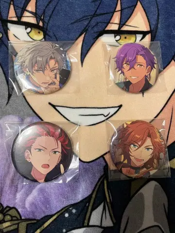 앙스타 콜렉션 캔뱃지 코가 아도니스 쿠로마 쿠마