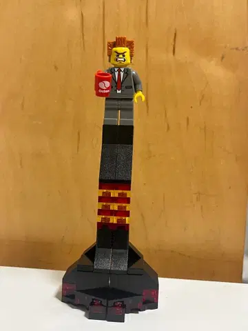 레고 무비 업무 사장 피규어 발 (자작 포함)