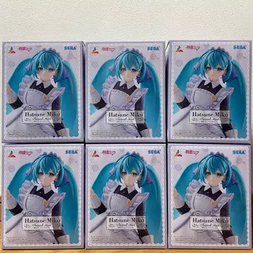 하츠네 미쿠 Luminasta 클래시컬 메이드 피규어 묶음 판매 6세트