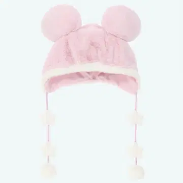 디즈니랜드 디즈니씨 팬캡 핑크