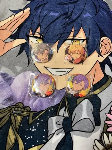 앙스타 콜렉션 캔뱃지 코가 카오루 아도니스