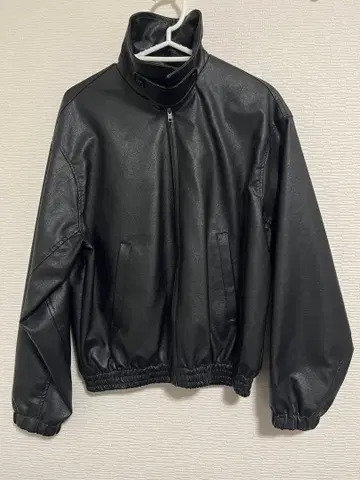 FREAK'S STORE 블랙 가죽풍 자켓