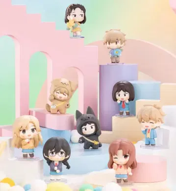 스킵과 로퍼 POP MART 피규어 박스 전 9종 특전 포함