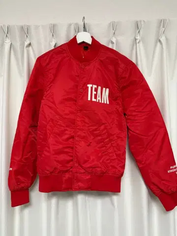 저스틴 비버 TEAM BIEBER 충전솜 자켓