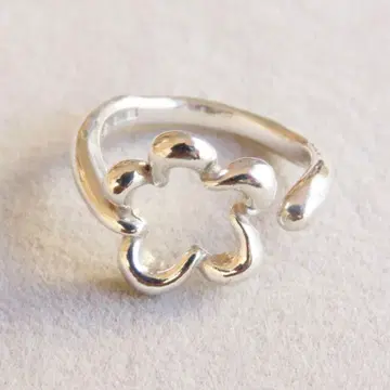 마리콴트 실버 반지 silver 데이지 꽃 반지