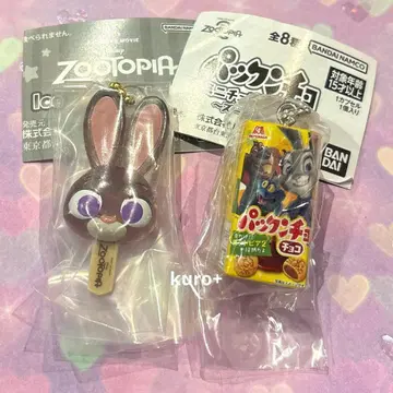 팩앤초 미니어처 참 & 주토피아 아이스캔디 참 주디