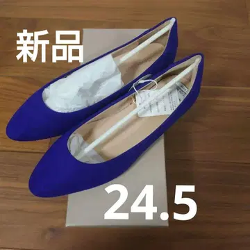 덕질 2차 모임 동창회 경사 모임 플랫 펌프스 보라색 24.5