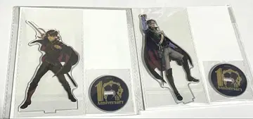 대역전재판 아크릴 스탠드 아소기 카즈마 바로크 반 지크스 세트