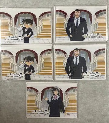 명탐정 코난 아크릴 퍼즐 5종 세트