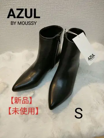 AZUL by MOUSSY 스틸레토 숏부츠 [미사용]