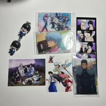 은혼 엽서 & 키링 세트