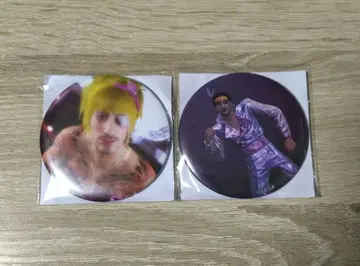 용과 같이 세가 럭키 쿠지 캔뱃지 마지마 고로 2종 세트