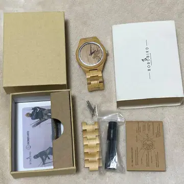 BOBOBIRD 보보버드 사슴 시계 대나무 남성용 여성용