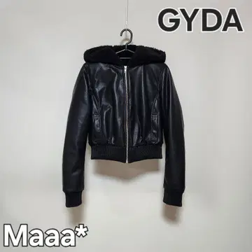 이번 시즌 신상 Hoodie 인조 가죽 코트 보아 후드티