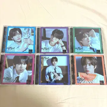 TWS 첫인사 솔로 자켓반 6장 세트 컴프 컴플리트 세트