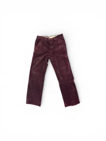 로켓 TALON 코듀로이 팬츠 보르도 굵은 폭 빈티지 구제 의류