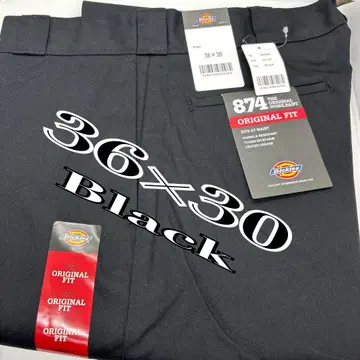 디키즈 Dickies 오리지널 874 워크 팬츠 블랙