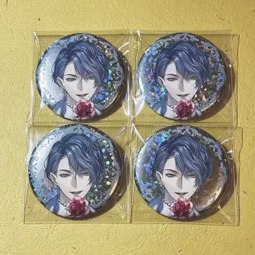 미남 왕자 5주년 기념 클라비스 캔뱃지 4개