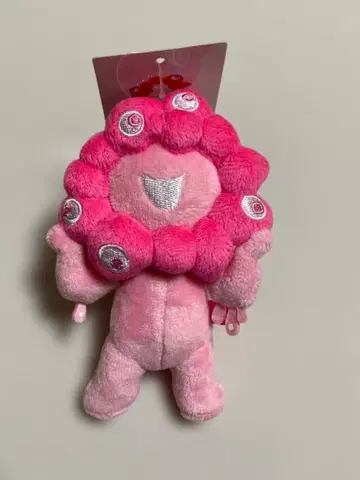 최애 컬러 미야쿠미야쿠 핑크 볼체인 마스코트