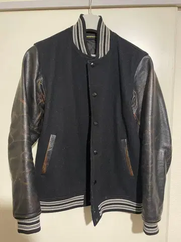 Jackson Matisse 바시티 자켓 울 가죽 정가 6만