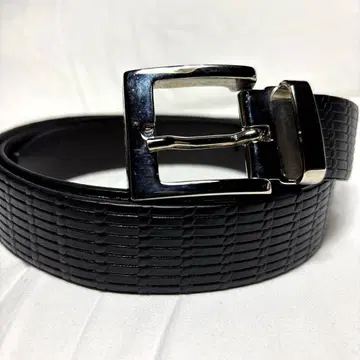 새상품급 엠포리오 아르마니 가죽 벨트 엠보싱 남성용 비즈니스 캐주얼