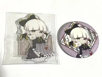 대역전재판 캡콤 카페 아크릴 스탠드 캔뱃지 세트 마리아 구로이네