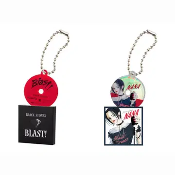 NANA CD풍 아크릴 참 BLACK STONES 오사키 나나 2점 세트