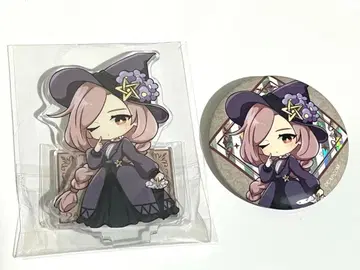 대역전재판 캡콤 카페 아크릴 스탠드 캔뱃지 세트 코넷 로자이크