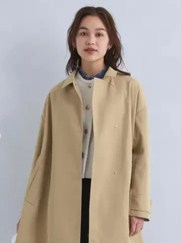 그린 라벨 릴랙싱 A라인 코트