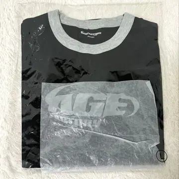 Age Factory 에이지 링거 티셔츠 블랙 L 새상품 미사용