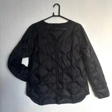 다운 자켓 이너 다운 CLOSSHI 시마무라 블랙