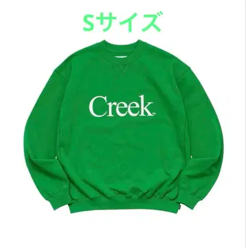CREEK WHIMSY / LOGO 크루넥 S 사이즈