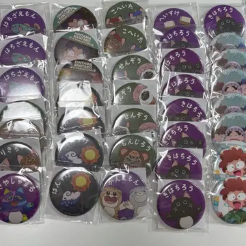 닌타마 란타로 퍼펫 캔뱃지 난자타운 묶음 판매 미니게임