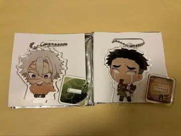 귀멸의 칼날 세가 콜라보 카페 타이야키 아크릴 키링