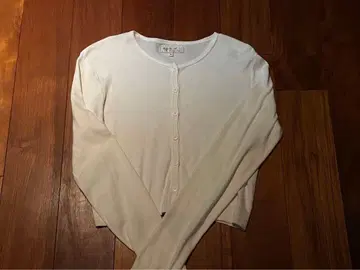 Agnes.b 화이트 가디건