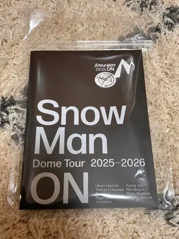 SnowMan Dome Tour 2025-2026 ON 팜플렛