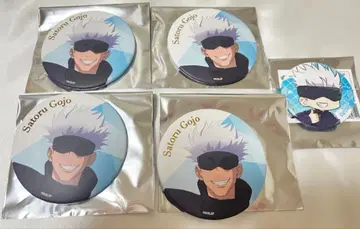 주술회전 고죠 사토루 캔뱃지 타워 레코드 class photo 팝업