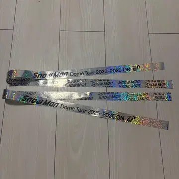 Snow Man Dome Tour 2025-2026 은테 2개 풀